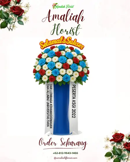 Standing Flowers Gedung Menara Mandiri Jakarta
